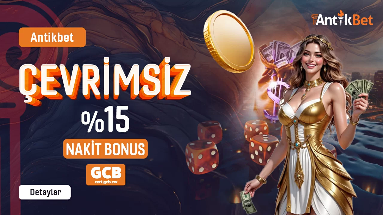 %15 NAKİT YATIRIM BONUSU